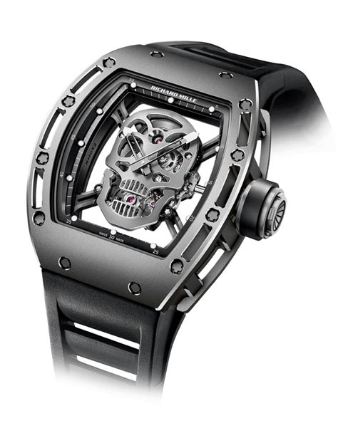 richard mille skull rm 52-01|rm 052 skull review.